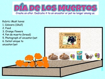 Preview of Dia de los Muertos- Day of the Day Activity Pack 2`