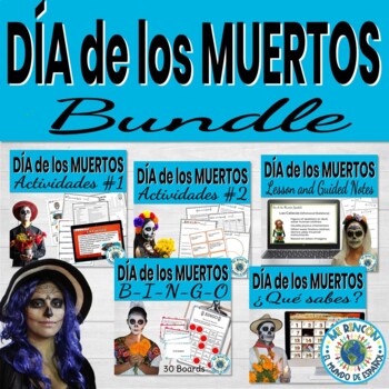 Preview of Dia de los Muertos | Day of the Dead Activities Bundle