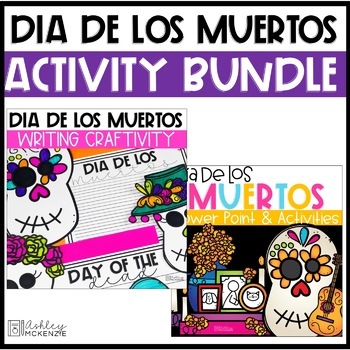 Preview of Dia de los Muertos, Day of the Dead, Fall Activities Bundle