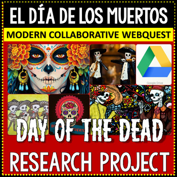 Preview of Dia de los Muertos - Day of the Dead Research - Spanish Culture Holiday