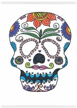 Dia de los Muertos (Day of the Dead) Skull Masks Alex Yauney |