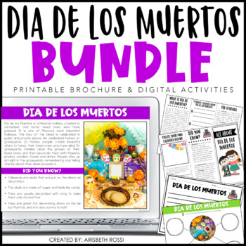 Preview of Dia de los Muertos | Dia de Muertos Paper & Digital Bundle