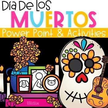Preview of Dia de los Muertos PowerPoint & Activity, Day of the Dead, Halloween Activities