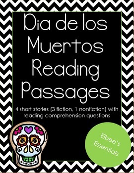 Preview of Dia de los Muertos Reading Passages