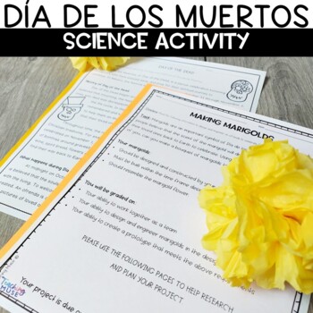 Preview of Dia de los Muertos Science Activity