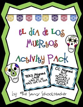 Preview of Dia de los Muertos/Day of the Dead Activity Pack