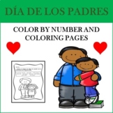 Día de los Padres: Spanish Father's Day Color By Number an