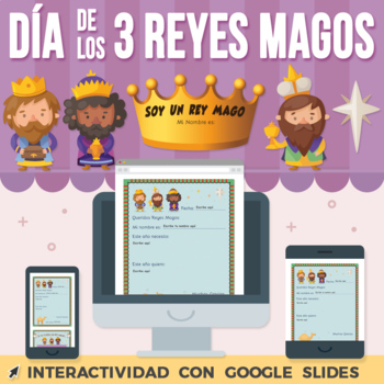 Día De Los Tres Reyes Magos - Actividad Google Slides By Class Plus