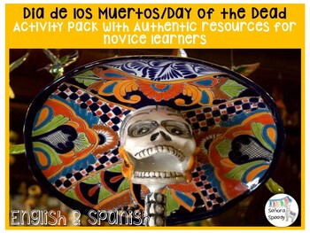 Preview of Day of the Dead/Dia de los muertos Bilingual Activity Pack