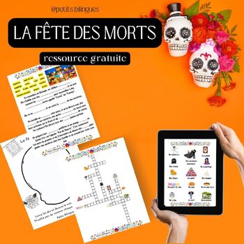 Preview of Día de muertos/La fête des morts activité FLE