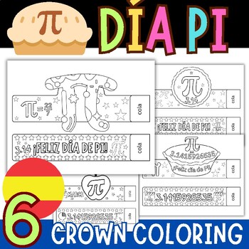 Preview of Día del Número Pi | Corona del Día de PI | Spanish | PI Day Crown | Español