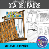 Dia del padre Manualidad y Escritura Father's Day Craft in