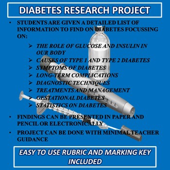 Preview of Diabetes Research Project