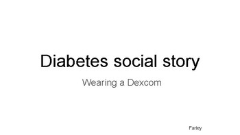 Preview of Diabetes social story (use of Dexcom)