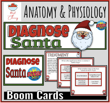 Preview of Diagnose Santa: BOOM CARDS