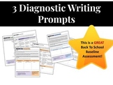 Diagnostic Essay Prompts (Back to School!)