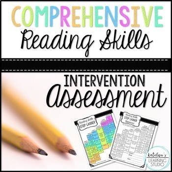 Preview of Diagnostic Reading Assessment for Reading Intervention or Beginning of the Year