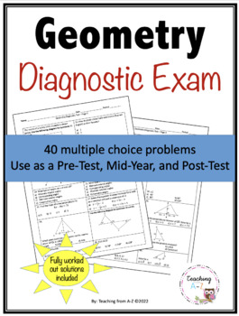 Preview of Diagnostic Test for Geometry
