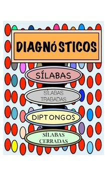 Preview of Dual Language Diagnóstico de las Sílabas/Syllable Assessments in Spanish