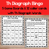 Diagraph Word Work, Diagraph Bingo, Diagraph Activity, ELA