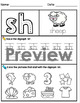 sh digraph worksheets by kindergarten swag teachers pay teachers