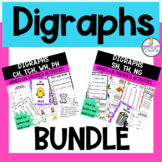 Digraphs Bundle Hands-On Phonics Activities for Centers an