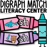 Digraph Game Kindergarten Literacy Center Diagraphs Sh, Ch