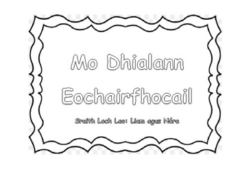 Preview of Dialann ar na hEochairfhocail ó Sraith Loch Lao Liam agus Nóra A5