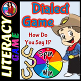 Dialect Game with Task Cards Activity