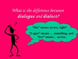 Dialect vs. Standard American English