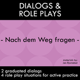 Dialogs and Role Plays in German - Directions