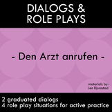 Dialogs and Role Plays in German – Dr.’s Office – Health