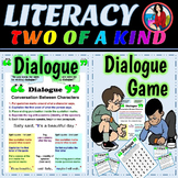 Dialogue Activity and Game Rules for Writing Dialogue Bundle