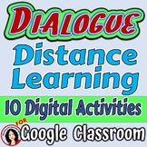Dialogue Activities Google Digital Task Cards and Sorts fo