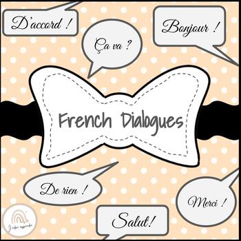 Preview of French Dialogue Bundle