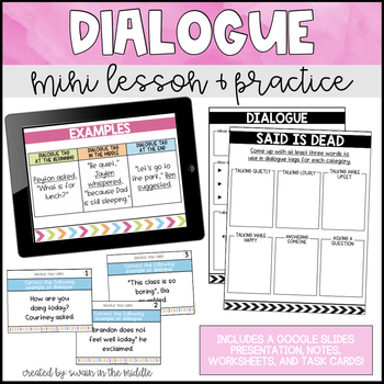 Preview of Dialogue Mini Lesson