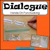 Dialogue Punctuating: a hands-on activity with notes/poster