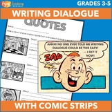 Dialogue Worksheets - Practice Writing & Punctuating with 