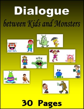 Dialogue between Kids and Monsters (Halloween) by The Gifted Writer