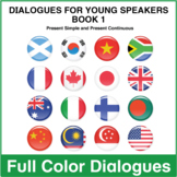 Dialogues for Young Speakers Full Color Worksheets ESL ELL