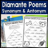 Diamante Poem Template: Includes Templates, Example Poems 