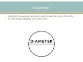 Diameter and Radius PowerPoint