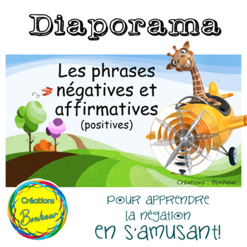 Preview of Diaporama - Les phrases affirmatives et négatives