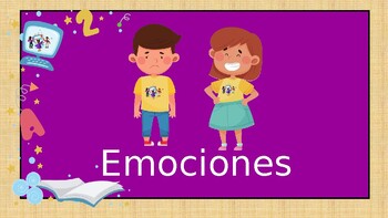 Preview of Diapositivas con las emociones en español