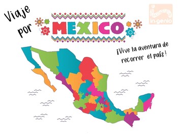 Preview of Diario de Aventuras Viaje por Mexico - Adventure Journal A Trip Through Mexico