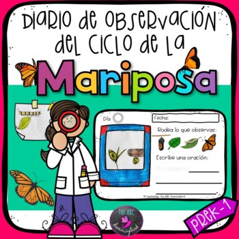 Preview of Diario del ciclo de la mariposa / Spanish butterfly life cycle journal