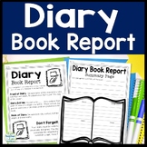 Diary Book Report Template | Write a Diary from the Charac
