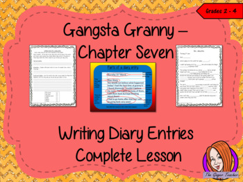 Diary Writing Complete Lesson Gangsta Granny By The Ginger Teacher