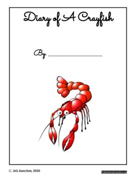 Preview of Diary of A Crayfish: Digital Creative Writing Diary for Distance Learning 