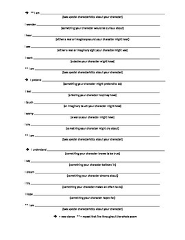 I AM FINE (a poem+ questions) - ESL worksheet by korova-daisy